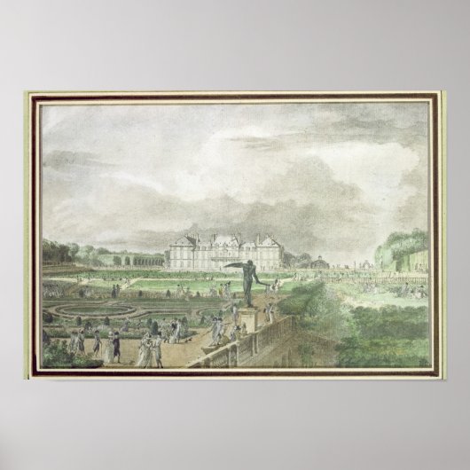 Poster Château et jardin de Sceaux (Devant)