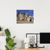 Poster Château et Musée, Boulogne, Pas-de-Calais, (Bureau à domicile)