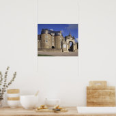 Poster Château et Musée, Boulogne, Pas-de-Calais, (Cuisine)
