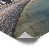 Poster Château et port du Mont Orgueil, Gorey, Jersey (Coin)