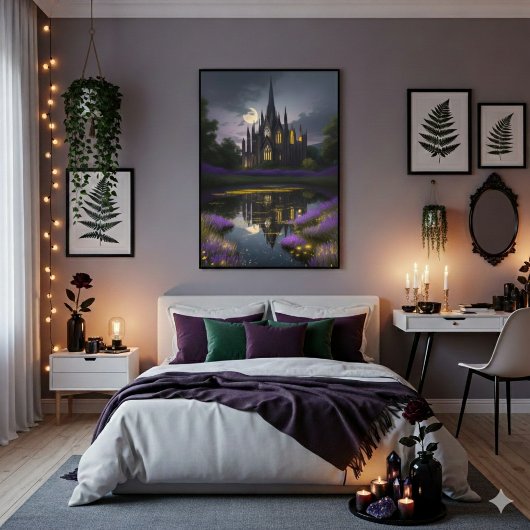 Poster Château Fantastique