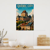 Poster 🏰 Château Frontenac de Québec (Cuisine)