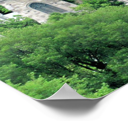 Poster Château Frontenac Québec (Coin)