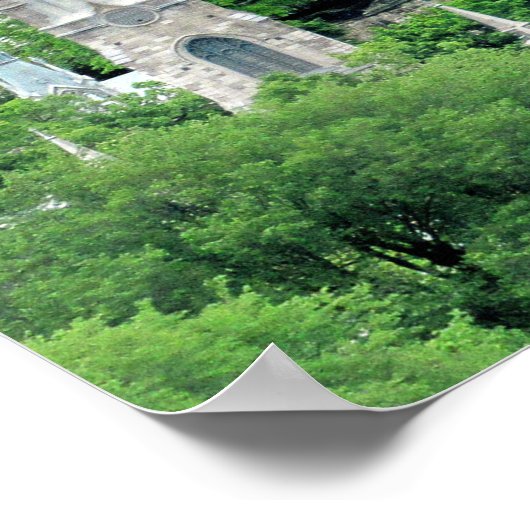 Poster Château Frontenac Québec (Coin)