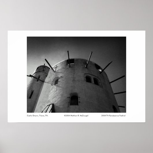 Poster Château Gwynn (Devant)