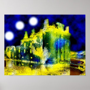 Poster Château hanté