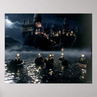 Poster Château Harry Potter | Arrivée à Hogwarts