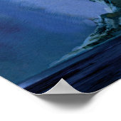 Poster Château Harry Potter | Poudlard la nuit (Coin)