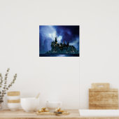 Poster Château Harry Potter | Poudlard la nuit (Cuisine)
