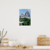 Poster Château Himeji - Japon (Cuisine)