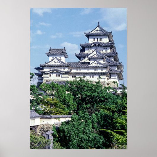 Poster Château Himeji - Japon (Devant)