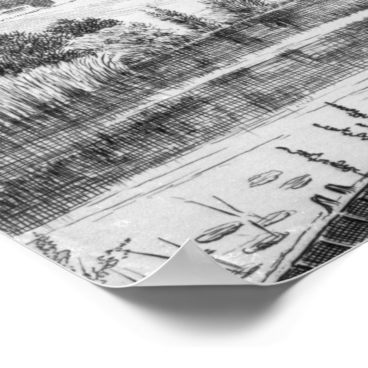 Poster Château Howard (Coin)