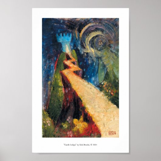 Poster Château Indigo (Devant)