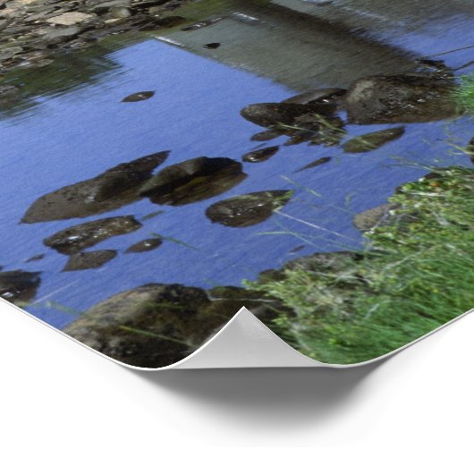 Poster Château Inversible, Strathclyde, Écosse (Coin)