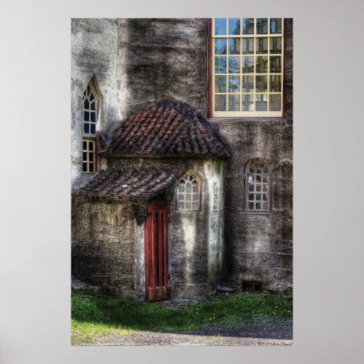 Poster Château - La porte cachée à l'arrière (Devant)