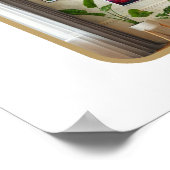 Poster Château majestueux dans un Wonderland d'automne (Coin)