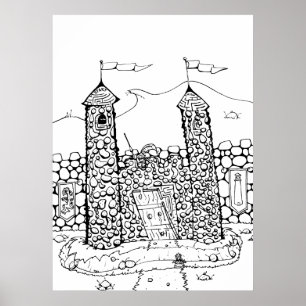 Poster Château Maze