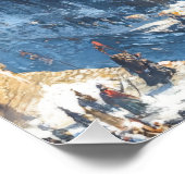 Poster Château médiéval (Coin)