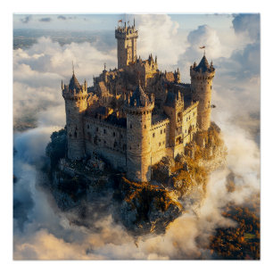 Poster Château médiéval