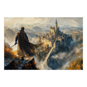 Poster Château médiéval
