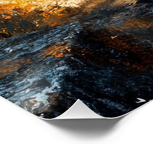 Poster Château médiéval (Coin)