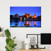 Poster Château médiéval de Malbork (Bureau à domicile)