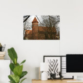 Poster Château médiéval gothique d'Olsztyn (Bureau à domicile)