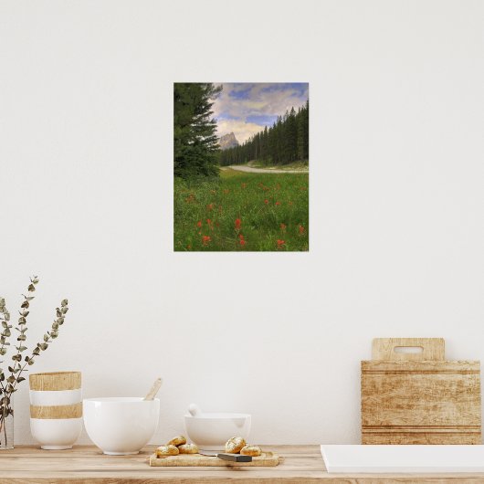 Poster Château Mountain Banff (Cuisine)