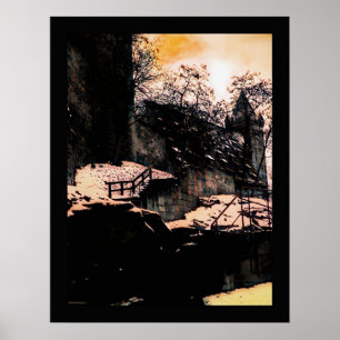 Poster Château mystique