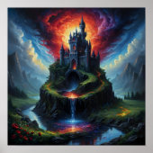 Poster Château Mystique Des Rêves (Devant)
