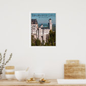 Poster Château Neuschwanstein (Cuisine)