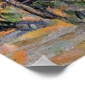 Poster Chateau Noir de Paul Cezanne (Coin)