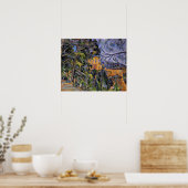 Poster Chateau Noir de Paul Cezanne (Cuisine)