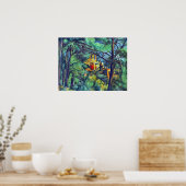Poster Chateau noir par Paul Cezanne (Cuisine)