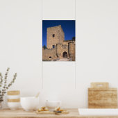 Poster Château Pedraza, Castille Leon, Espagne 2 (Cuisine)