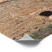 Poster Château Pedraza, Castille Leon, Espagne 2 (Coin)