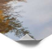 Poster Château reflété dans le lac. Photo Trakoshchan. (Coin)