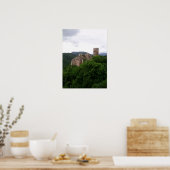 Poster Château Saint Ulrich, Ribeauvillé. Alsace, France (Cuisine)