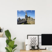 Poster Château Sinclair Girnigoe, Wick, Caithness, (Bureau à domicile)