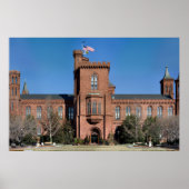 Poster Château Smithsonian à Washington, D.C. (Devant)