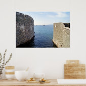 Poster Château St Peter à Bodrum, Turkiye (Cuisine)