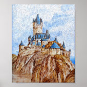 Poster Château sur le Rhin (Devant)