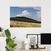 Poster Château sur une colline (Bureau à domicile)