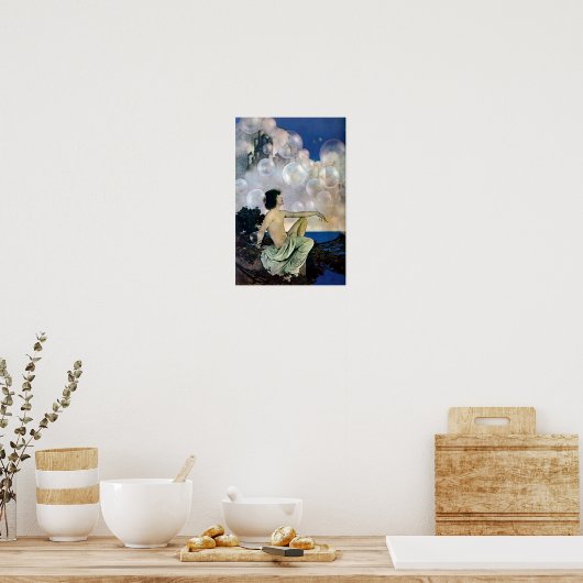 Poster Châteaux aériens (Cuisine)