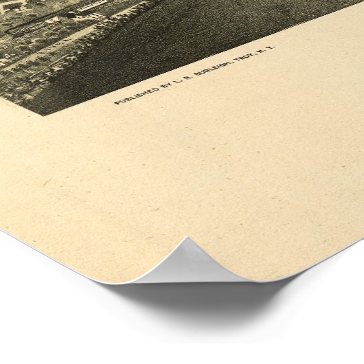 Poster Chatham NY 1886 (Coin)