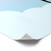 Poster chaton arc en ciel (Coin)