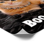 Poster Chaton sorcière glamour (Coin)