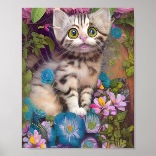 Poster Chatons adorables 10 (Devant)