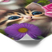 Poster Chatons adorables 8 (Coin)