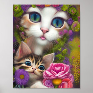Poster Chatons adorables 8